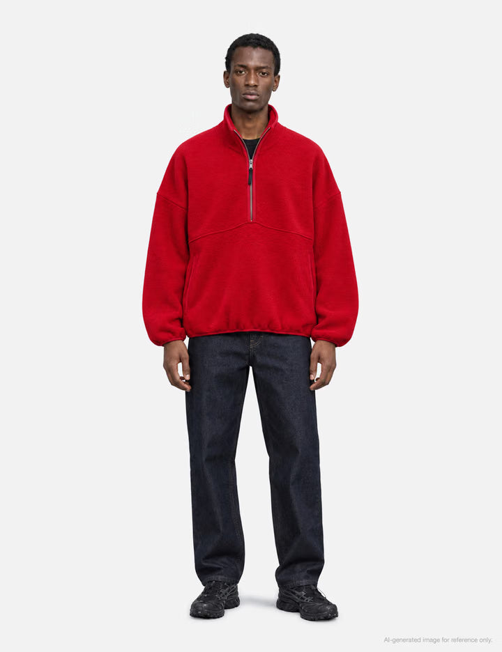 Boiled Wool Knit Pullover