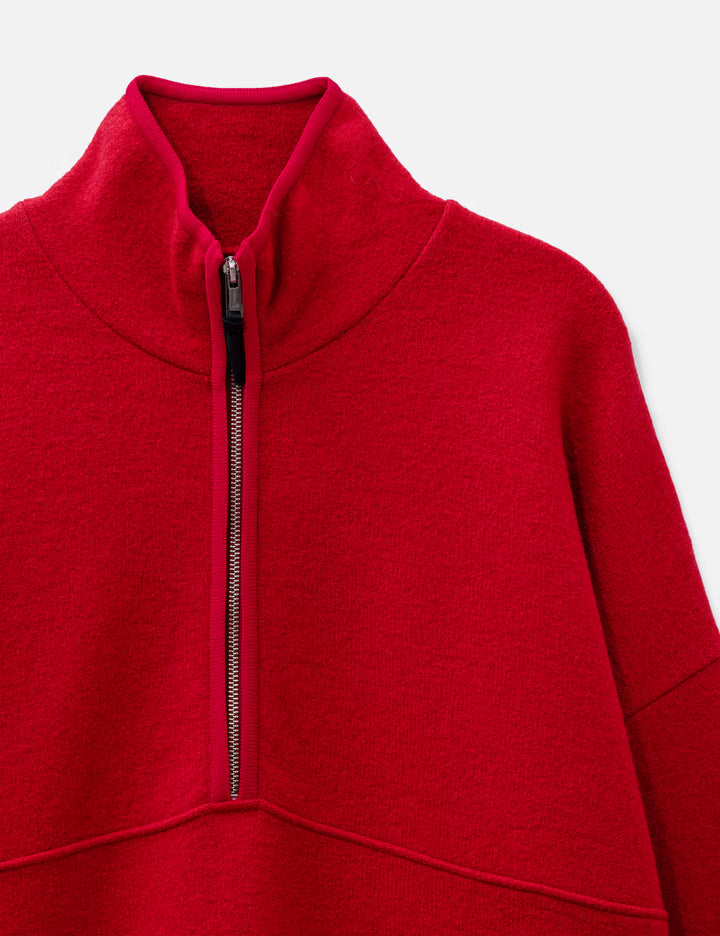 Boiled Wool Knit Pullover