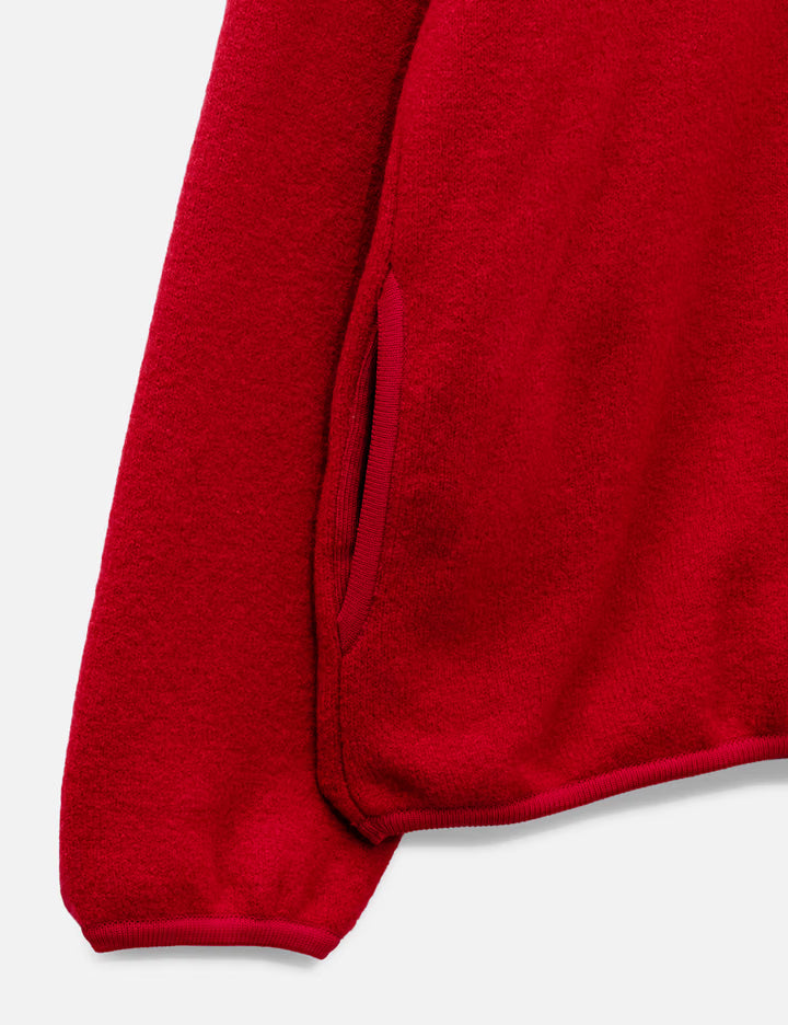 Boiled Wool Knit Pullover