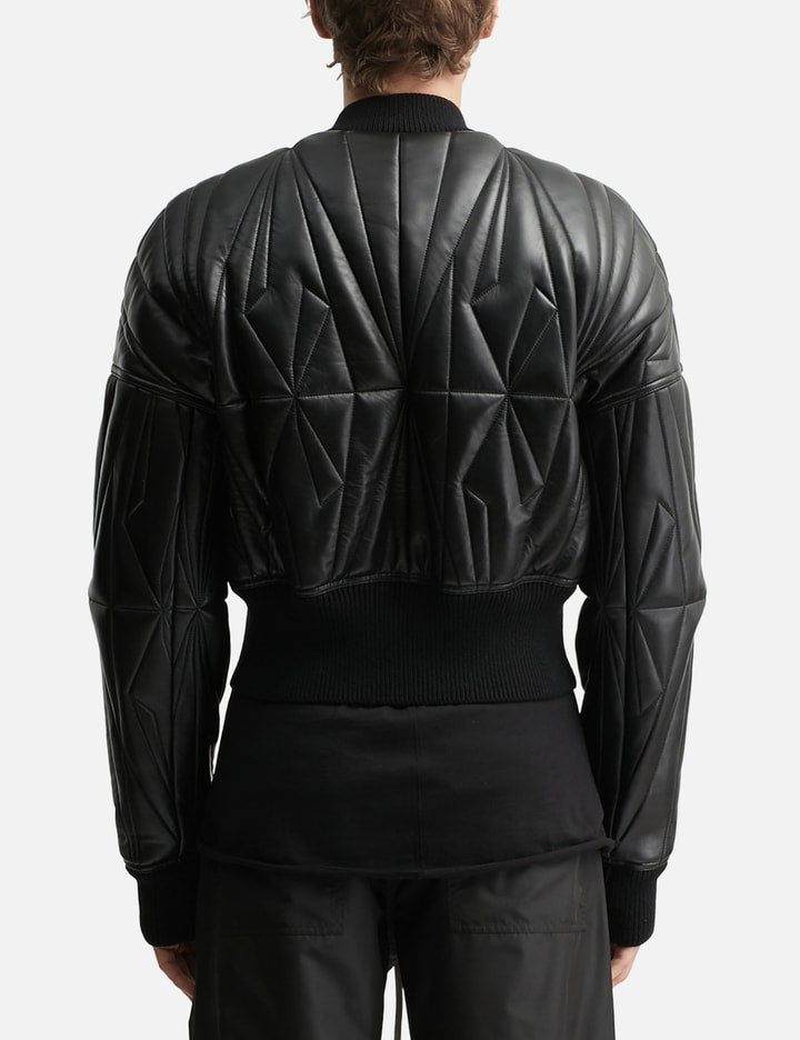 Moncler + Rick Owens Geocamo Nappa Leather Bomber Jacket