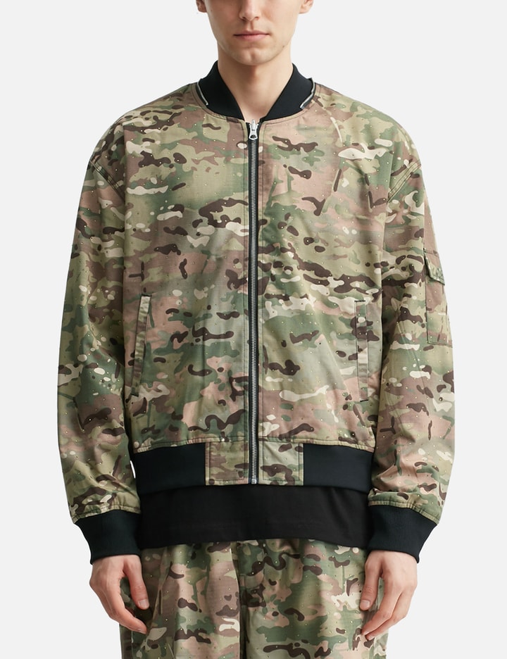 Gem Camo Bomber