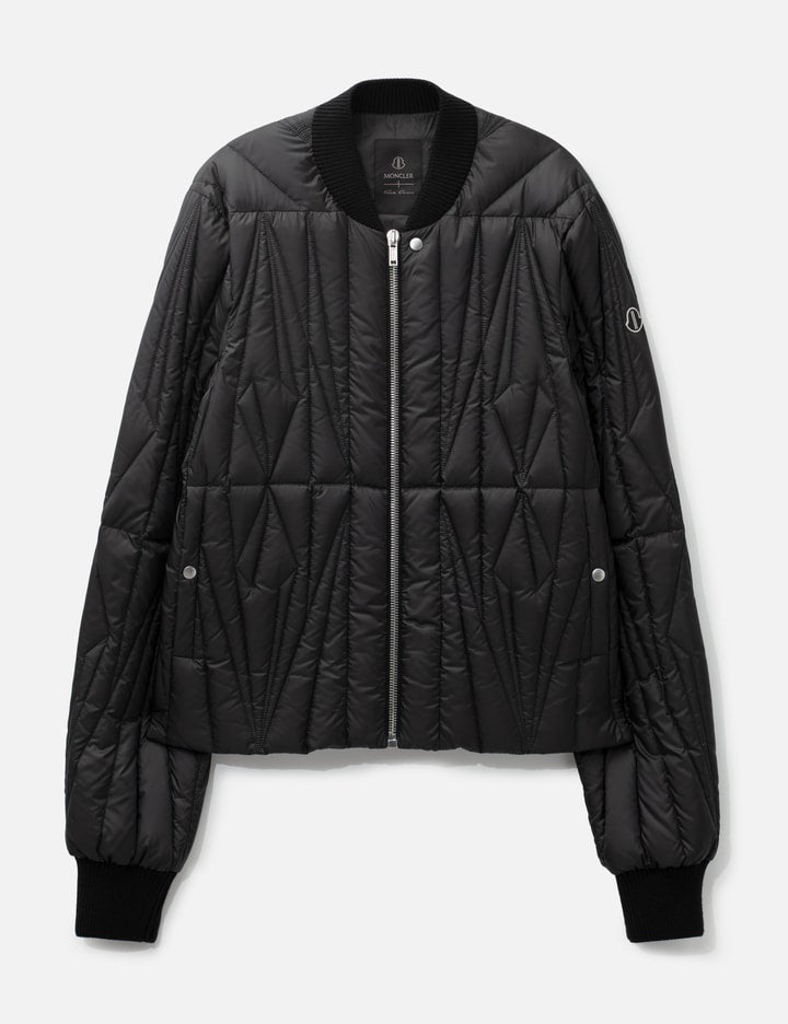 Moncler + Rick Owens Geocamo Flight Down Bomber Jacket