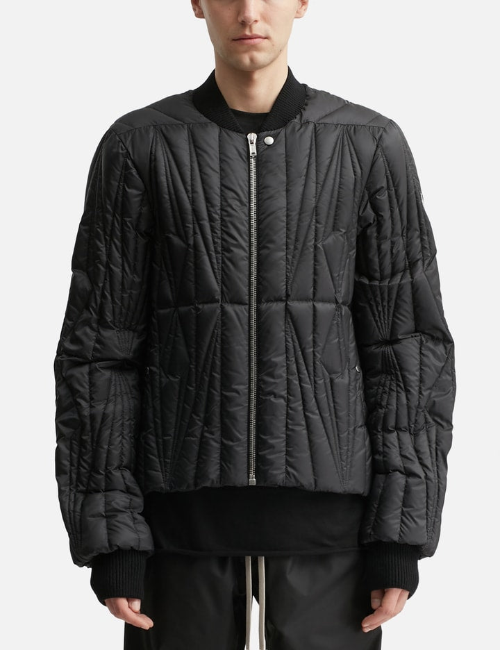Moncler + Rick Owens Geocamo Flight Down Bomber Jacket