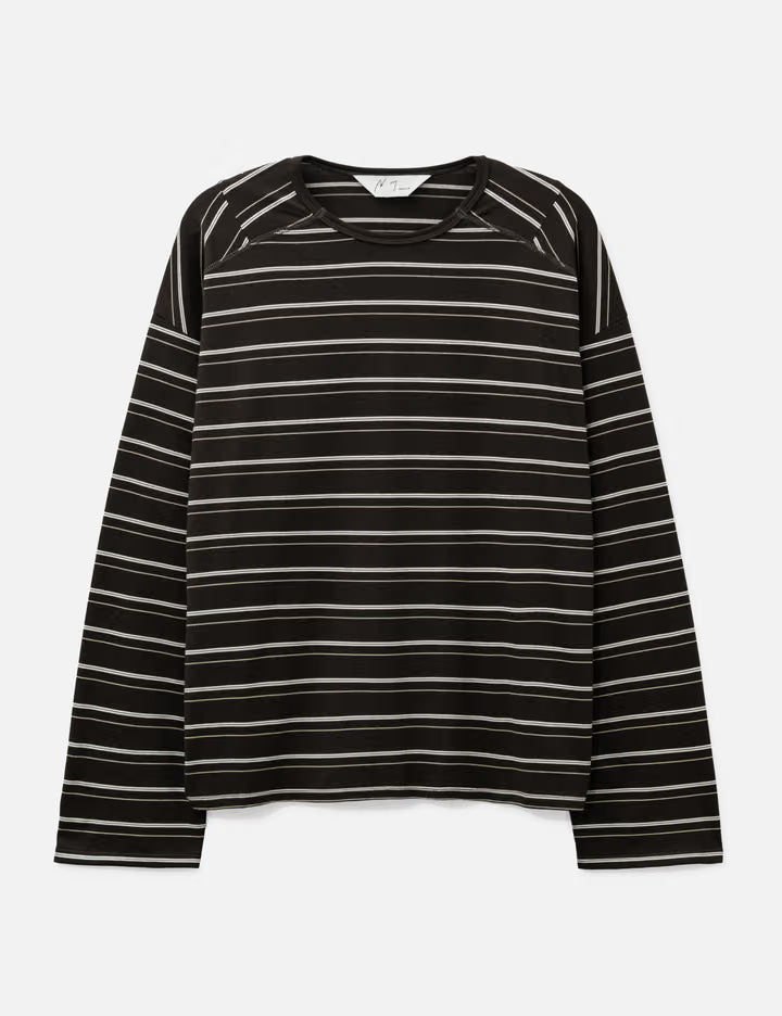Border LS T-Shirt
