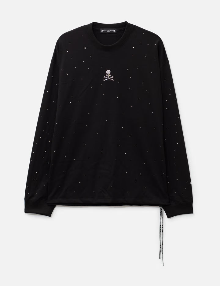 Boxy Swarovski® Crystals LS Tee