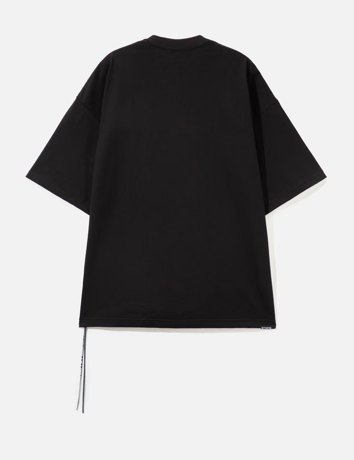 Boxy Two-Tone Motif Logo SS Tee
