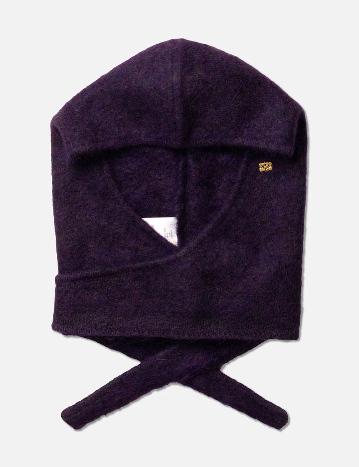 Balaclava In Brushed Mohair