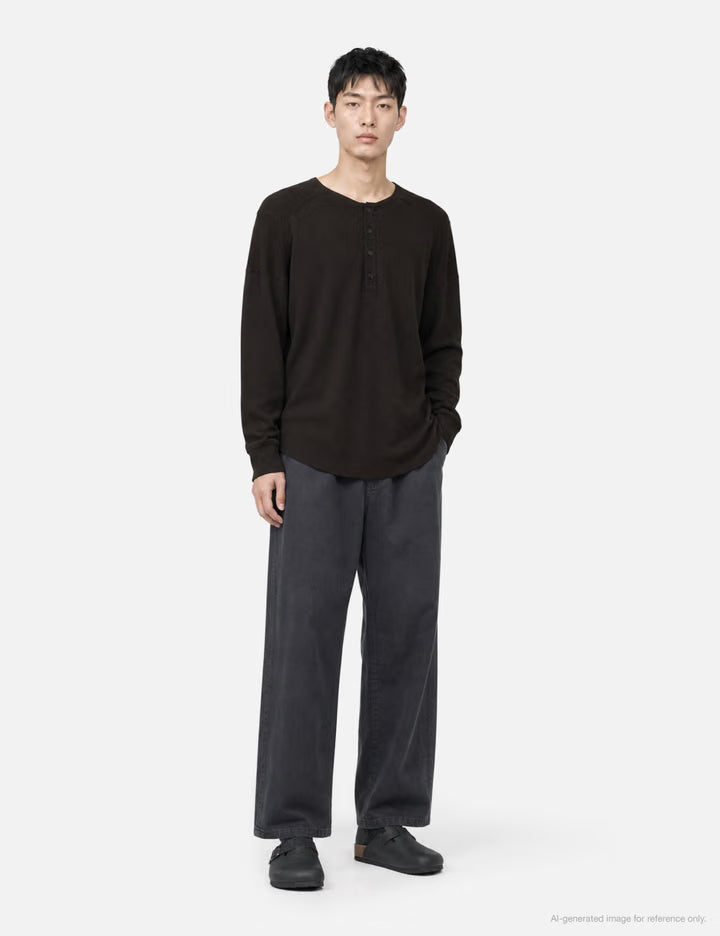C/CA Henley LS T-Shirt