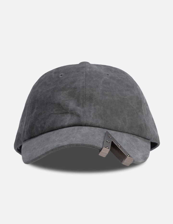 Washed Metal Cut Cap
