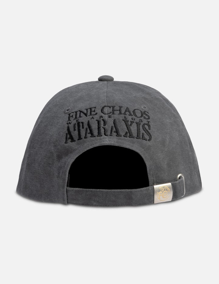 Washed Metal Cut Cap