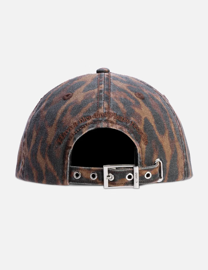 Cap In Ocelot Leopard