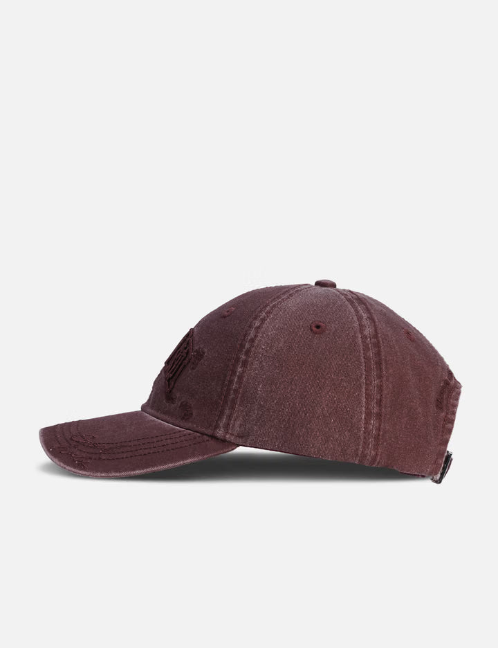 Cap In Red Cotton