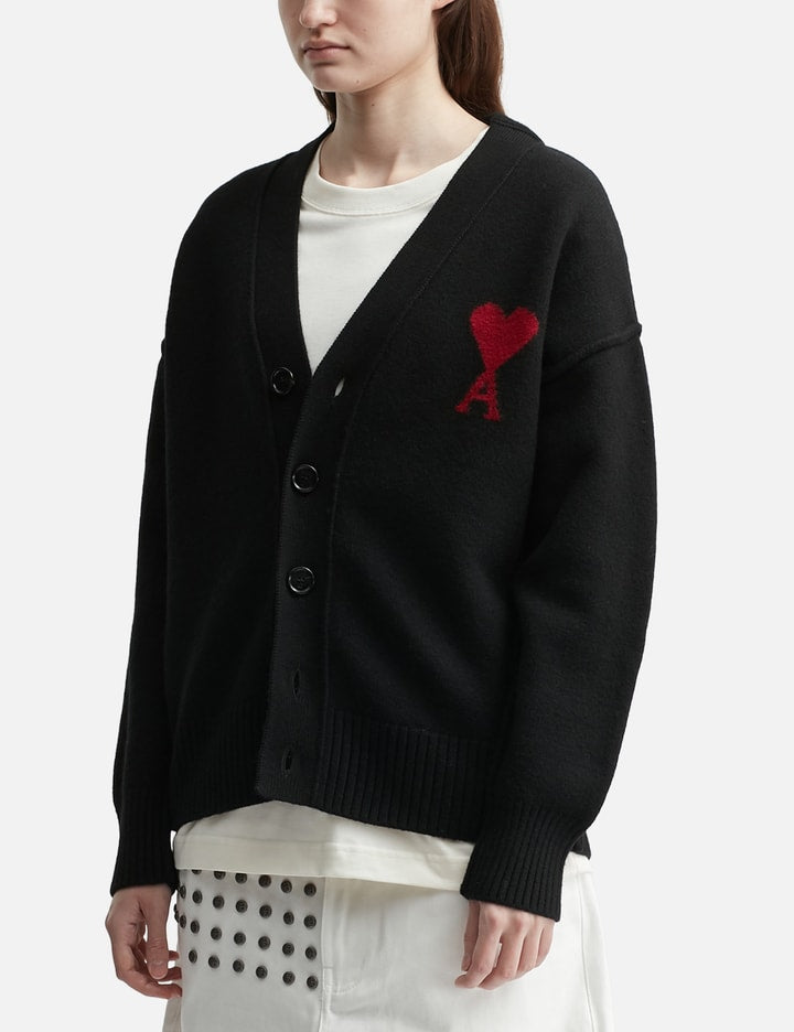 Cardigan With Contrasted Ami De Coeur