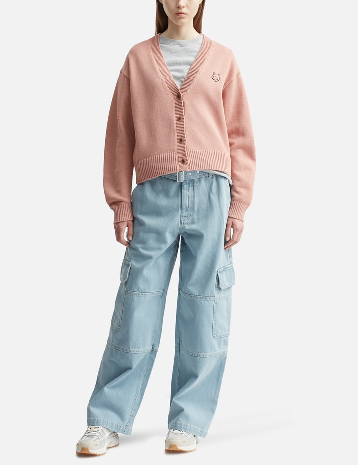 Bold Fox Head Patch Comfort Cardigan