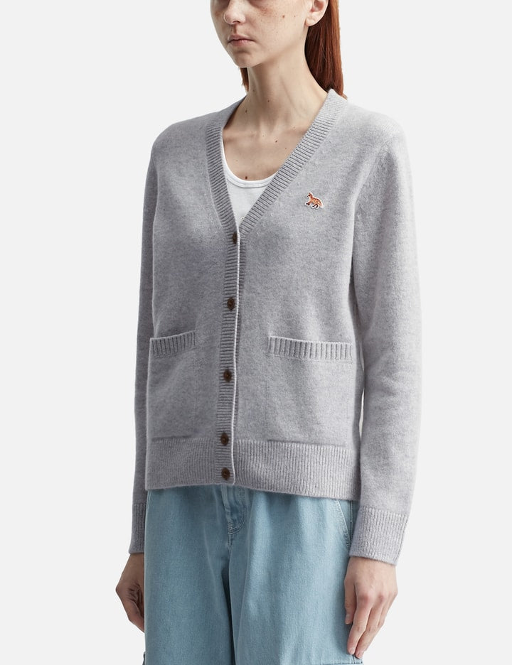 Baby Fox Lambswool Boxy Cardigan