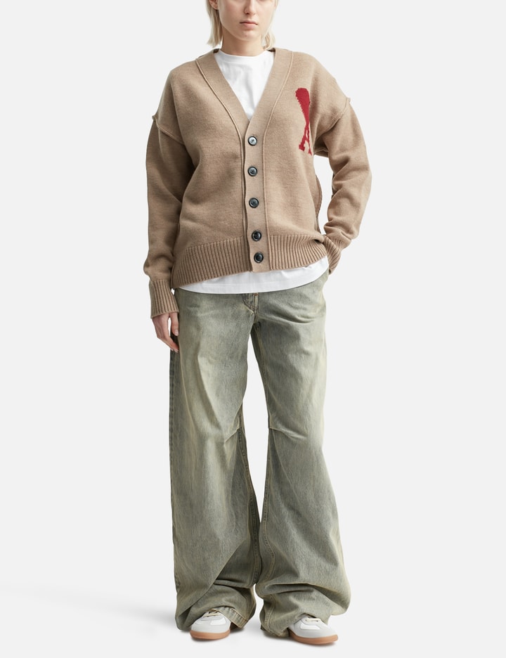 RED ADC CARDIGAN