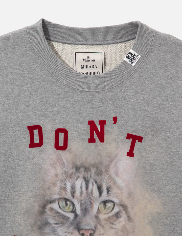 Cat Printed Sweatshirt
