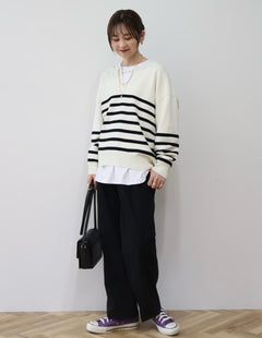 Tema Knit Pullover - Bobo Tokyo