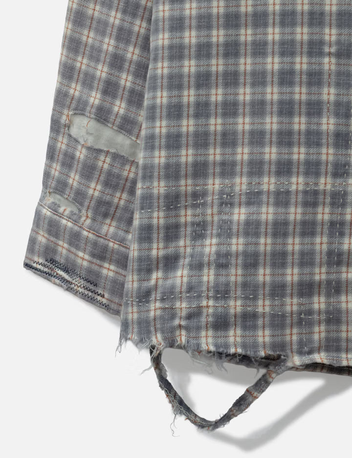 Check Remade Wide Shirts