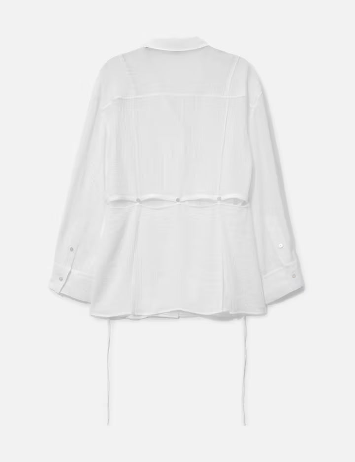 Multi-Way Apron Long Shirts
