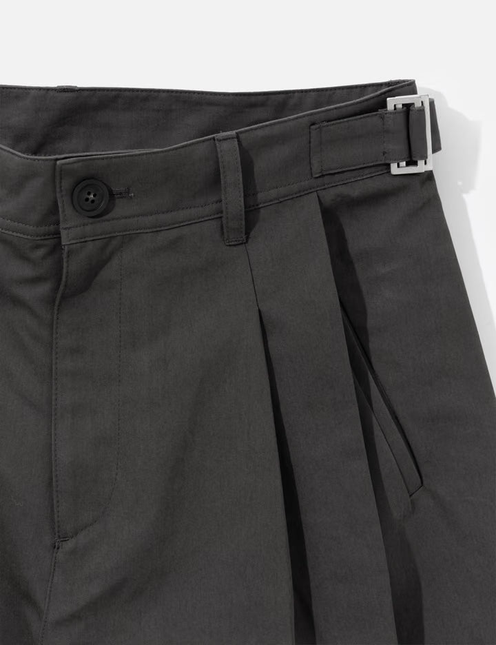 Cinched Side Heavy Chino Pants