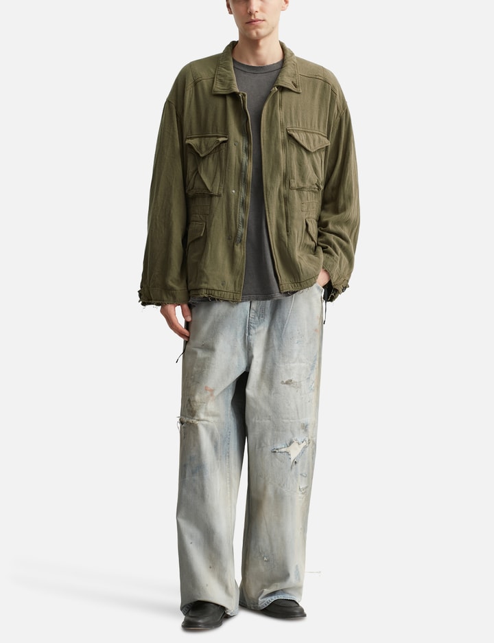 Silk Suede Field Jacket