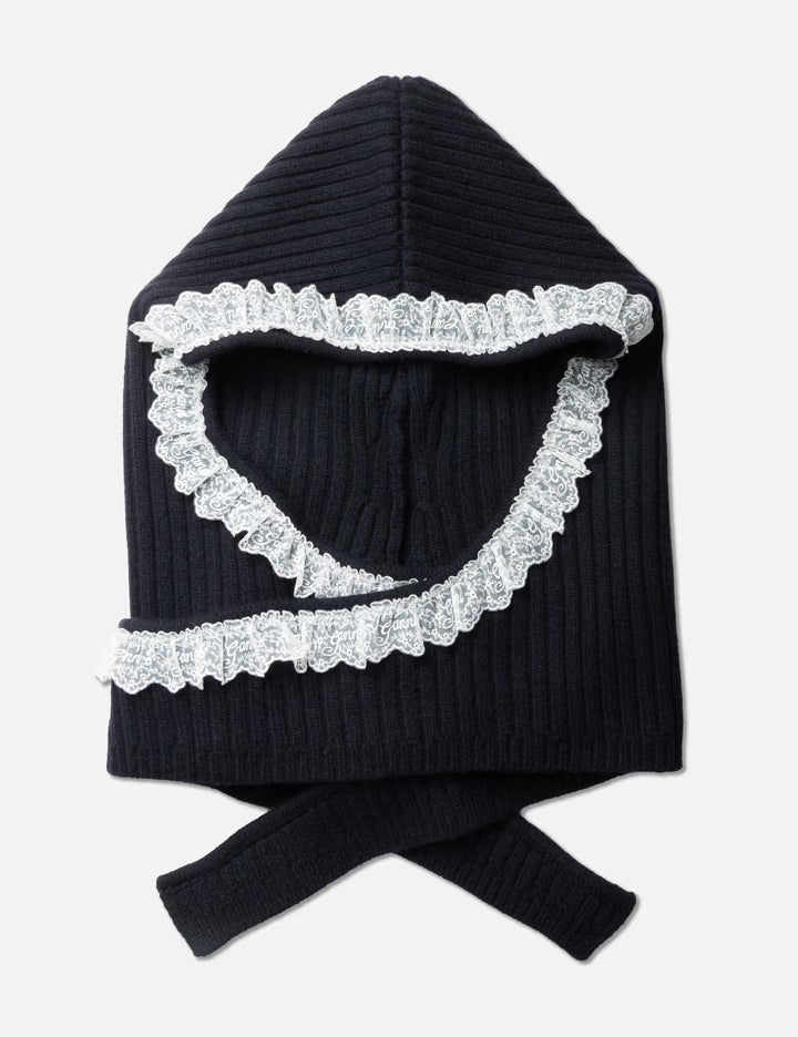 Compact Wool Balaclava Lace