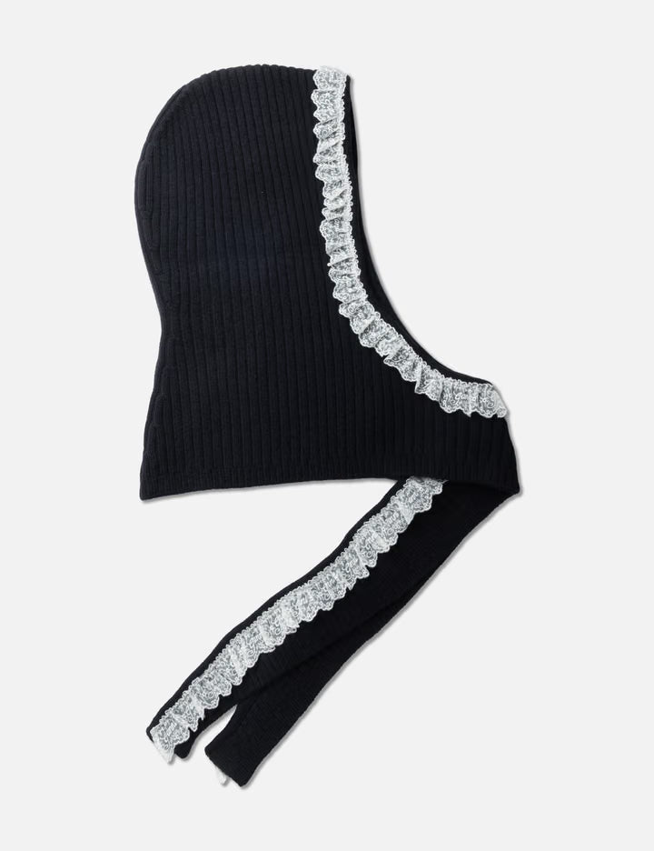 Compact Wool Balaclava Lace