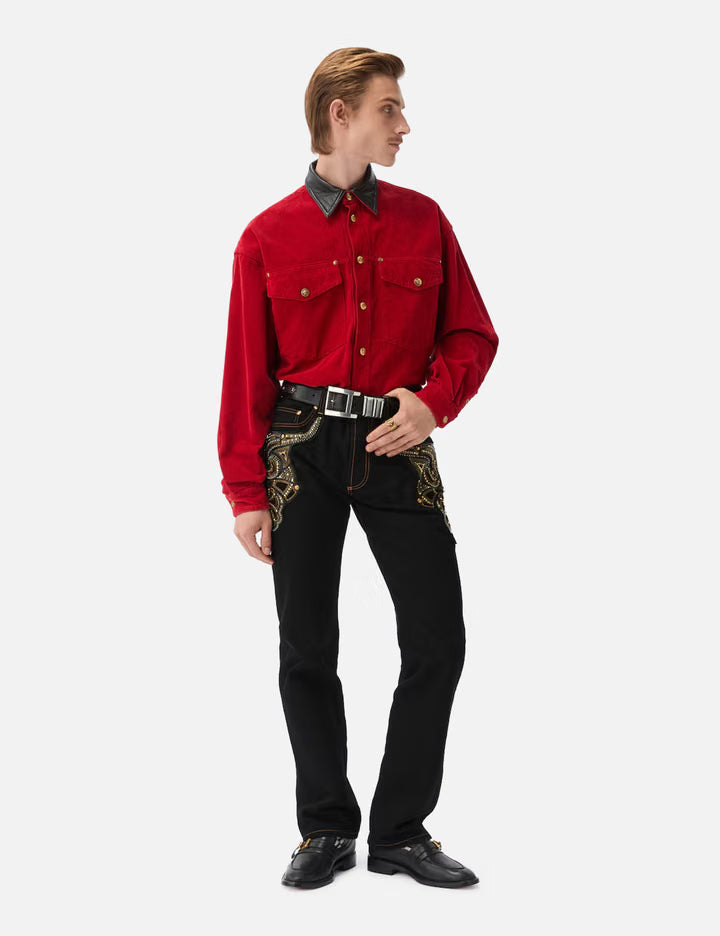 Corduroy Velvet Blouson