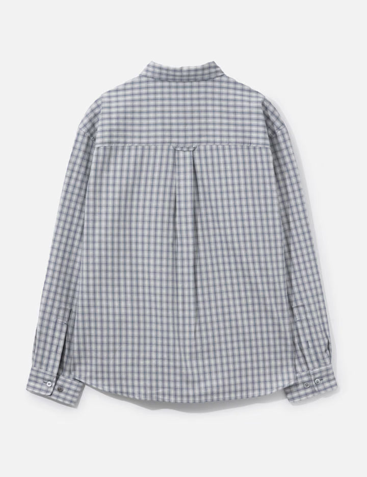 Cotton Blue Tartan Check Shirt