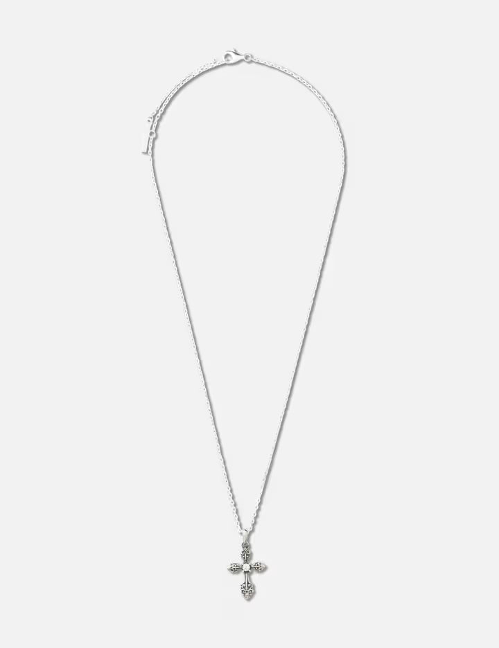 Cross Pendant Oxidised Necklace