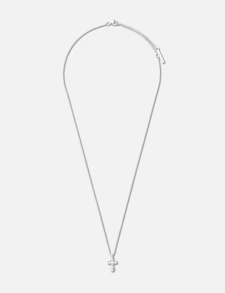 CRUCIS Mini Cross Pendant Necklace