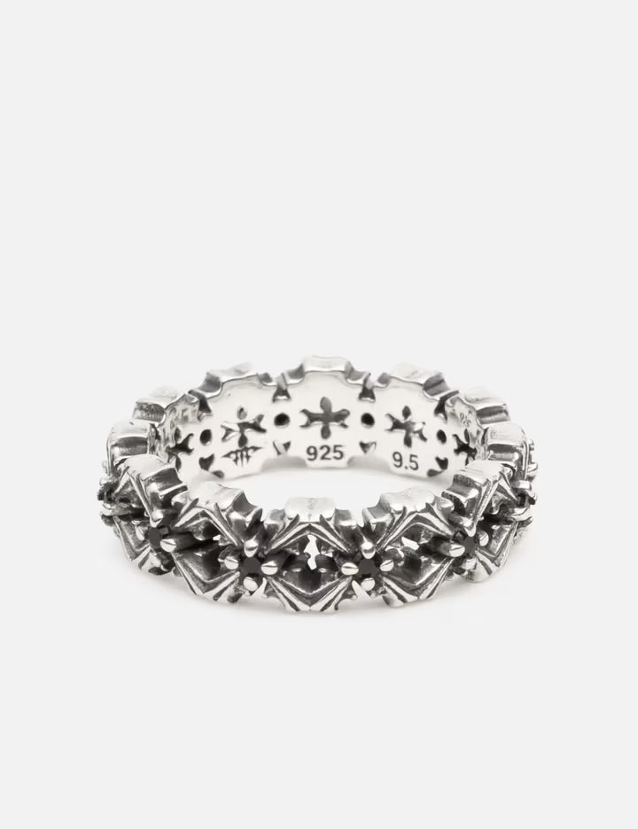 CRUCIS Quadruplets Classic Oxidised Ring
