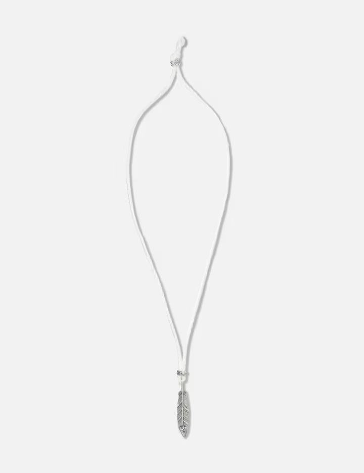 CS Navajo Hollow Star Right Arrow Feather Pendant With 2 Beads