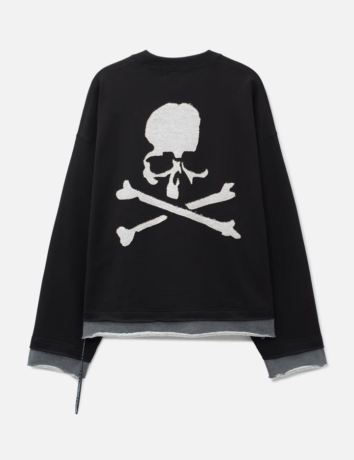 Cut-Off Boxy Crew Sweatshirt