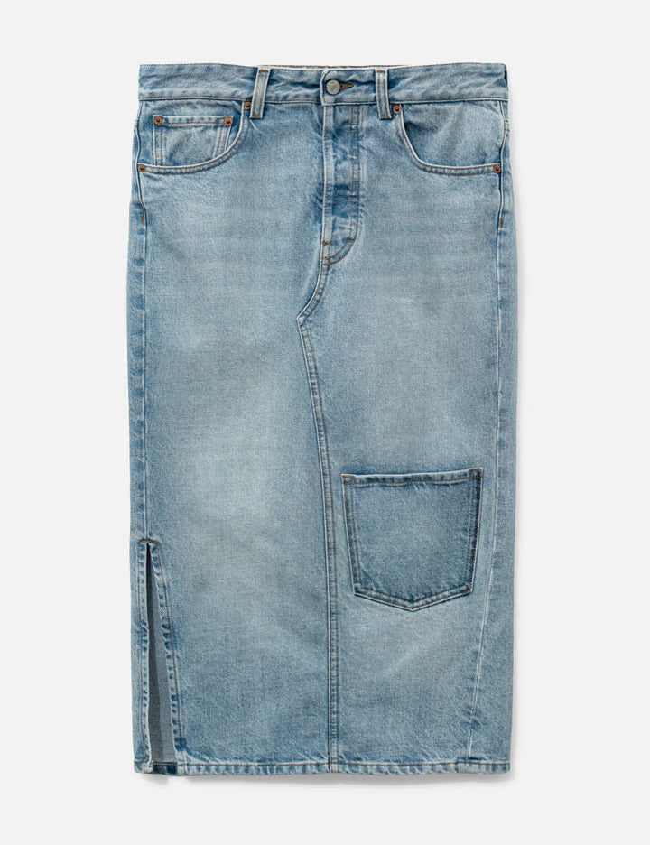 Denim Midi Skirt