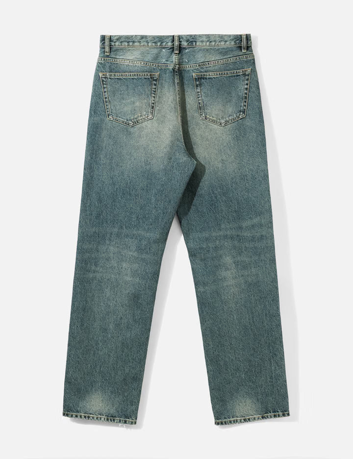 Distressed Denim Jeans
