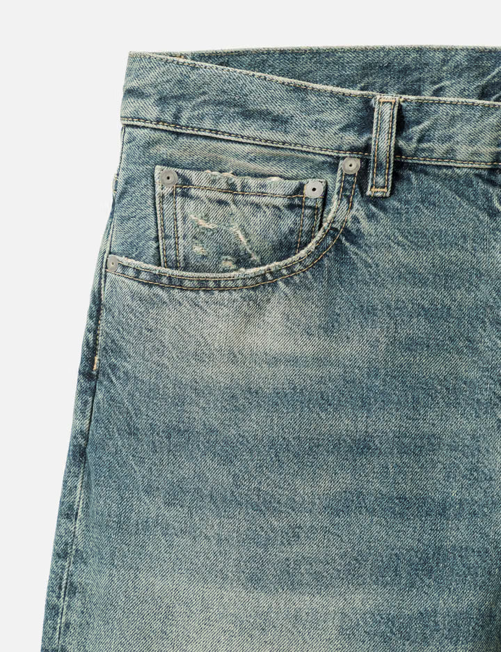 Distressed Denim Jeans
