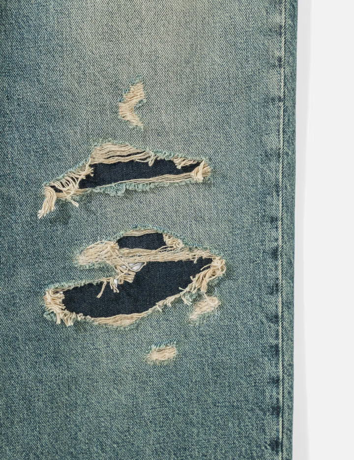 Distressed Denim Jeans