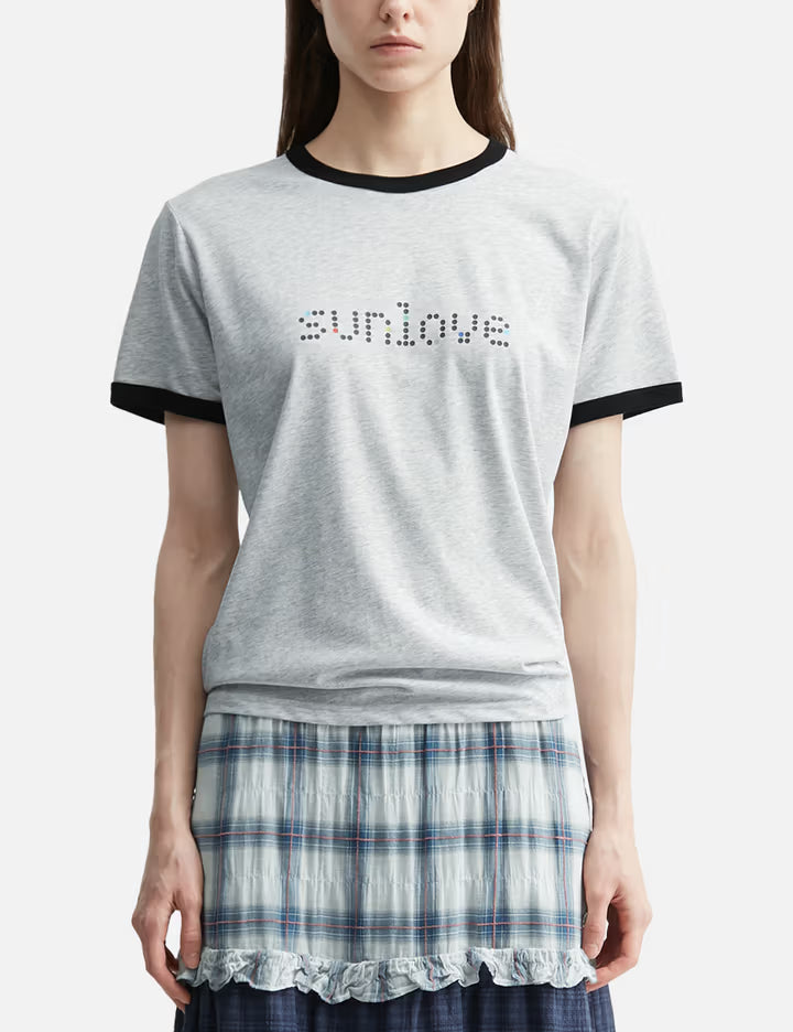 Dots Ringer Tee