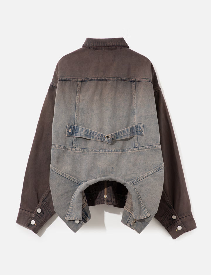 Double-End Selvedge Denim Blouson Gradation