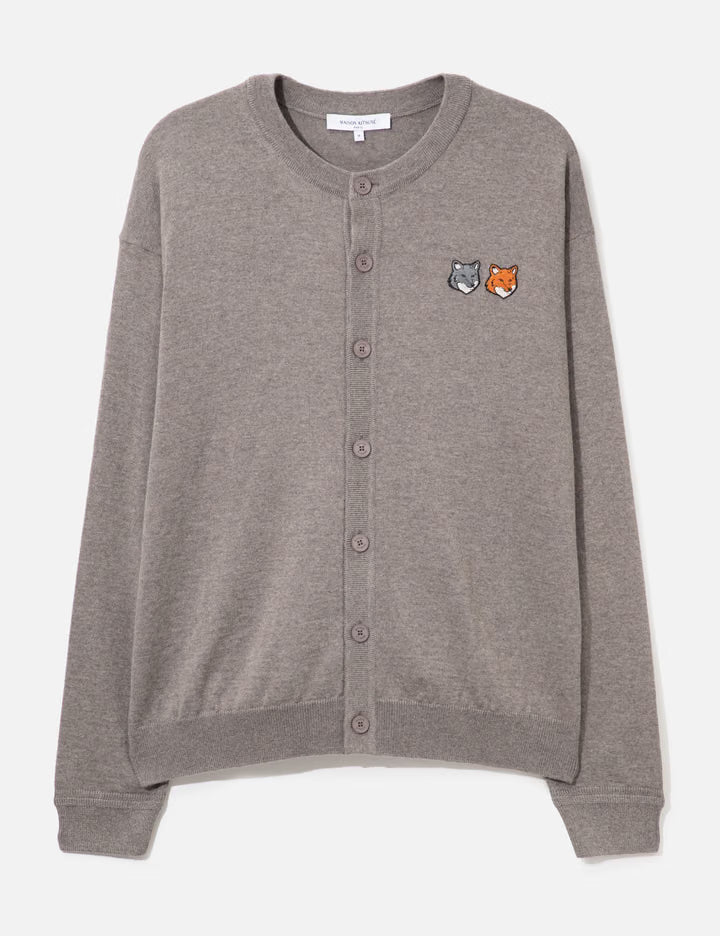 Double Fox Head Comfort Cardigan