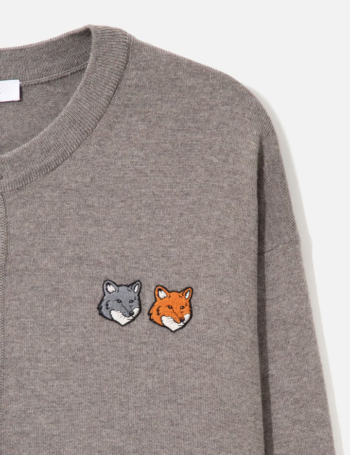 Double Fox Head Comfort Cardigan
