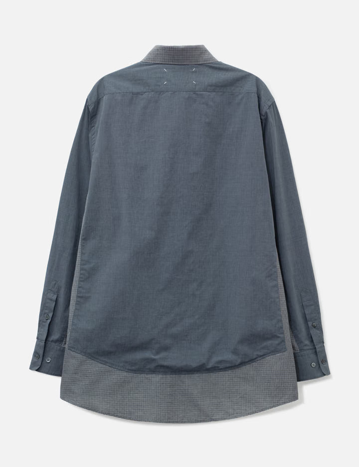 Double-Layered Cotton Shirt