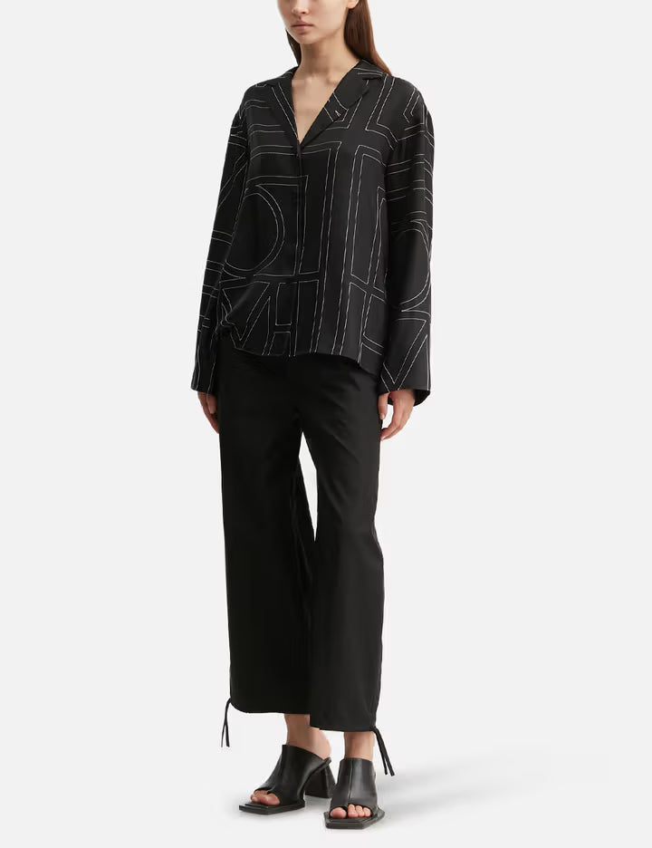 Cotton Drawstring Trousers