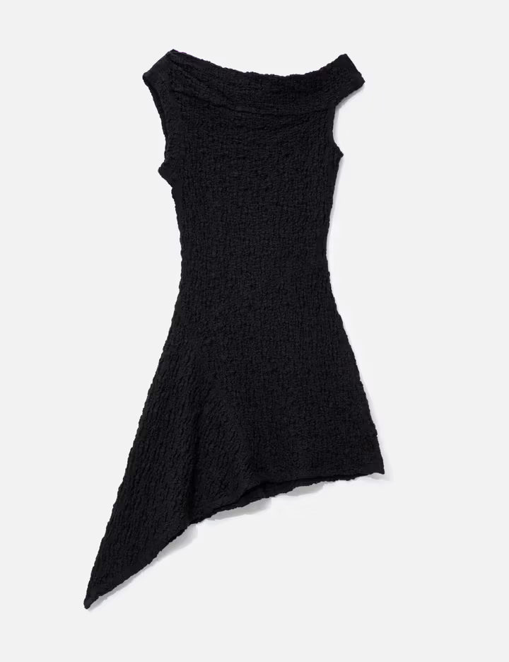 Unbalanced Mini Dress