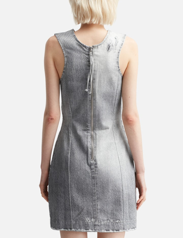 Allegra Printed Denim Dress