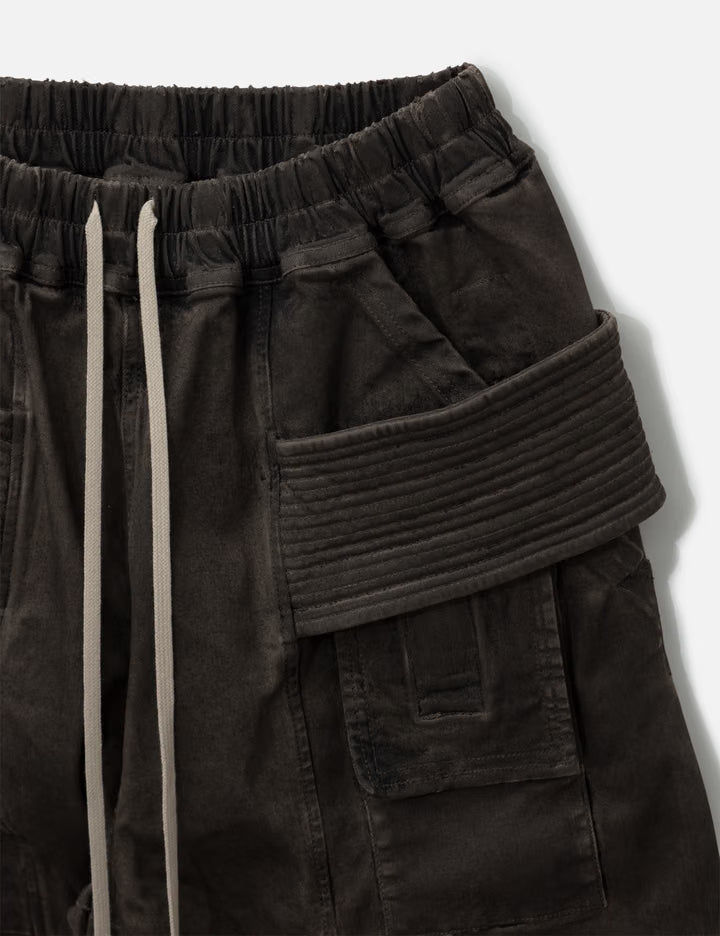 Dust Wash Creatch Cargo Drawstring