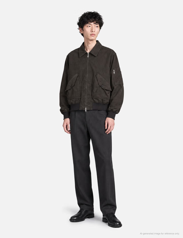 Dyed Cotton Flight Jumper