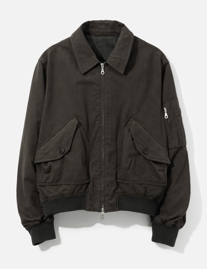 Dyed Cotton Flight Jumper